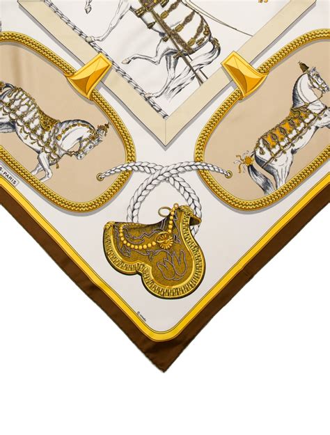 hermes grand apparat silk scarf|hermes scarf clearance.